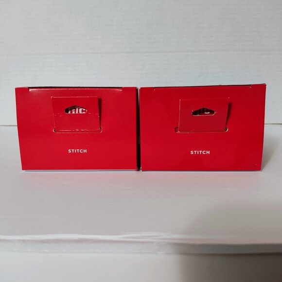 Set of Lilo & Stitch Christmas Ornaments - Reindeer Stitch and Stitch w/ Scrump - Picture 7 of 8